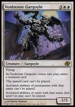 【JPN】《銷咒石像鬼/Voidstone Gargoyle》[時空混沌]