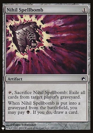 【ENG】《返虛咒擊彈/Nihil Spellbomb》[The List]