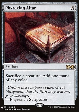 【ENG】《非瑞克西亞祭壇/Phyrexian Altar》[The List]