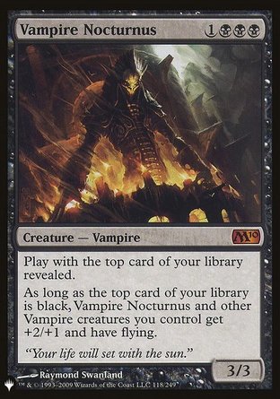【ENG】《暗夜吸血鬼/Vampire Nocturnus》[The List]