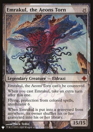 【ENG】《萬世創傷伊莫庫/Emrakul, the Aeons Torn》[The List]