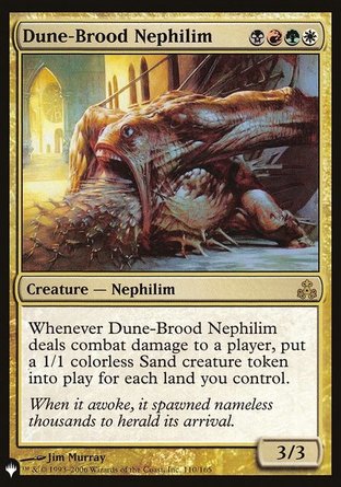 【ENG】《舞砂巨神靈/Dune-Brood Nephilim》[The List]