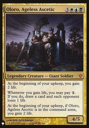 【ENG】《＜永生苦修士亞僂儸＞/Oloro, Ageless Ascetic》[The List]
