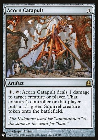 【ENG】《＜橡實發射器＞/Acorn Catapult》[The List]