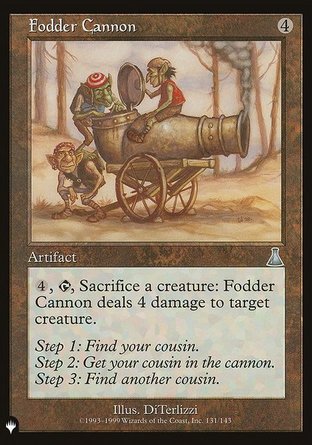 【ENG】《糧秣大炮/Fodder Cannon》[The List]