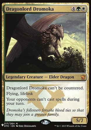 【ENG】《龍王卓茉卡/Dragonlord Dromoka》[The List]