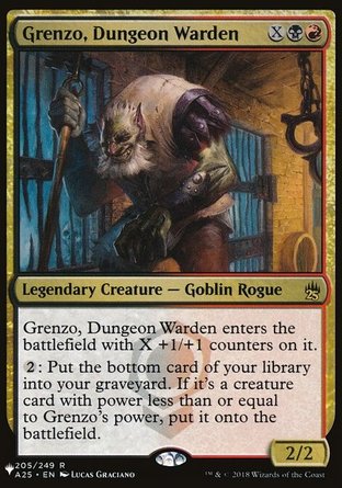 【ENG】《地牢典獄長格倫佐/Grenzo, Dungeon Warden》[The List]
