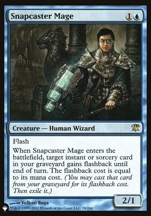 【ENG】《迅咒法師/Snapcaster Mage》[The List]