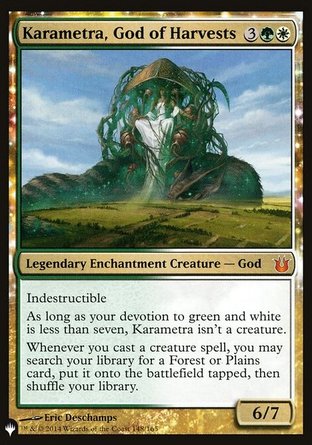 【ENG】《豐收神卡拉美特拉/Karametra, God of Harvests》[The List]