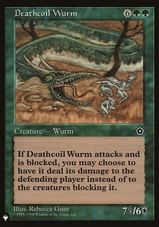 【ENG】《＜死捲亞龍＞/Deathcoil Wurm》[The List]