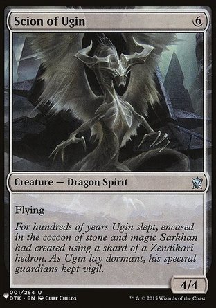 【ENG】《烏金後裔/Scion of Ugin》[The List]