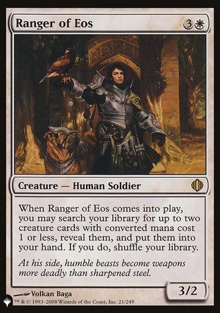 【ENG】《億歐護林兵/Ranger of Eos》[The List]