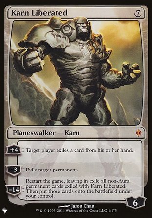 【ENG】《重獲自由的卡恩/Karn Liberated》[The List]