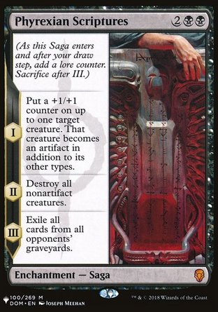 【ENG】《非瑞克西亞經文/Phyrexian Scriptures》[The List]