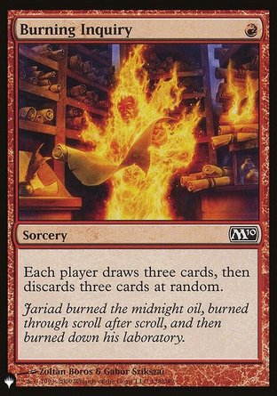 【ENG】《火熱探究/Burning Inquiry》[The List]