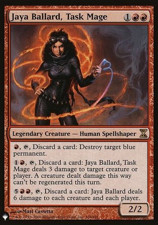 【ENG】《特務巫師雅亞巴拉德/Jaya Ballard, Task Mage》[The List]