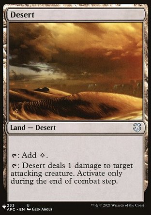 【ENG】《沙漠/Desert》[The List]
