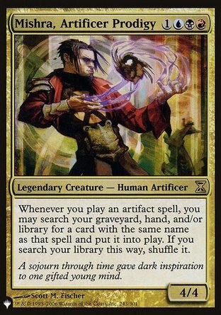 【ENG】《神器師逸才米斯拉/Mishra, Artificer Prodigy》[The List]