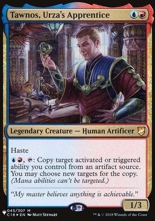 【ENG】《＜克撒學徒達硌士＞/Tawnos, Urza's Apprentice》[The List]