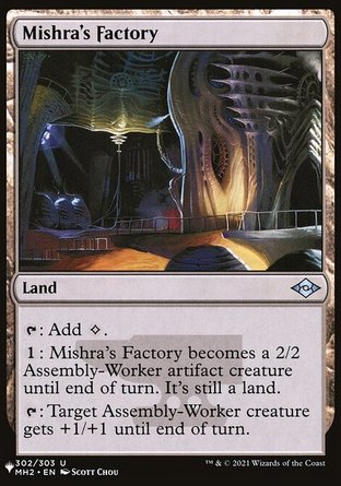 【ENG】《米斯拉的工廠/Mishra's Factory》[The List]