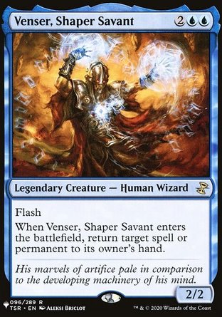 【ENG】《塑形學者凡瑟/Venser, Shaper Savant》[The List]