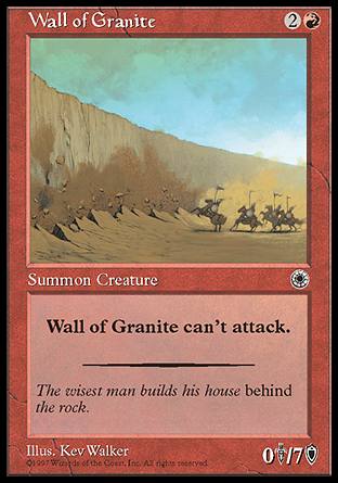 【ENG】《花崗石牆/Wall of Granite》[入門版]