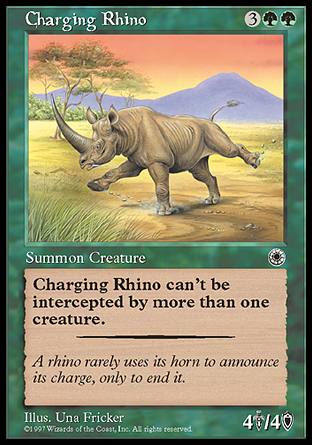 【ENG】《衝鋒犀牛/Charging Rhino》[入門版]