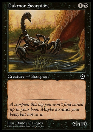 【ENG】《＜達克瑪蠍子＞/Dakmor Scorpion》[入門版第二代]