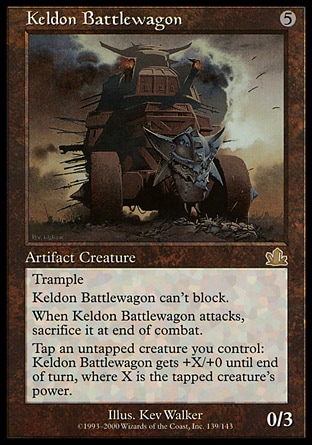 【JPN】《凱爾頓陸行艦/Keldon Battlewagon》[預言]