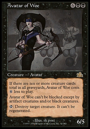 【JPN】《災禍化身/Avatar of Woe》[預言]
