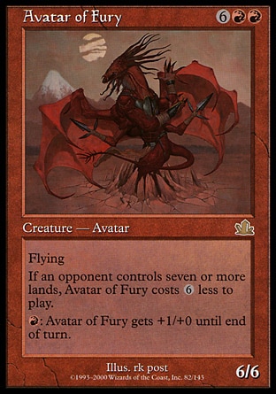 【ENG】《怒火化身/Avatar of Fury》[預言]