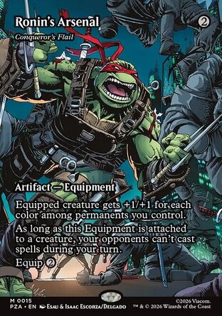 【ENG】《征服者連枷/Conqueror's Flail》[忍者龜原始素材]