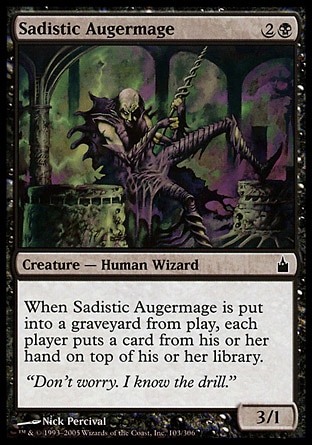【JPN】《凌虐鑽法師/Sadistic Augermage》[拉尼卡公會城]
