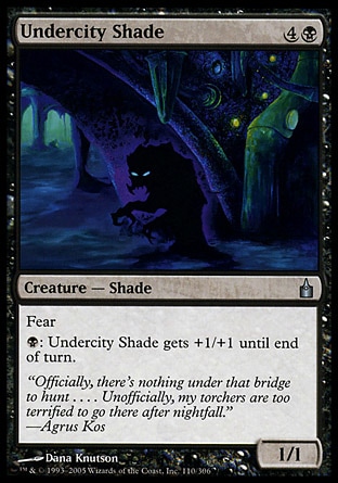 【JPN】《地底城陰魂/Undercity Shade》[拉尼卡公會城]