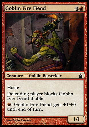 【JPN】《縱火鬼怪/Goblin Fire Fiend》[拉尼卡公會城]