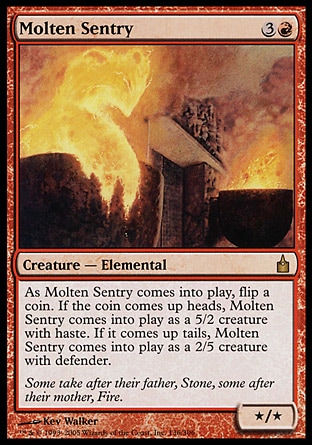 【JPN】《鎔鑄哨兵/Molten Sentry》[拉尼卡公會城]