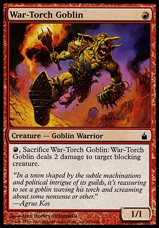 【JPN】《火炬鬼怪/War-Torch Goblin》[拉尼卡公會城]