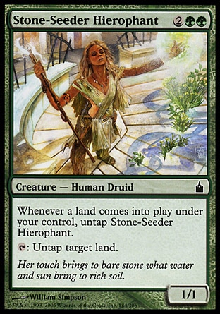 【JPN】《綠岩法皇/Stone-Seeder Hierophant》[拉尼卡公會城]