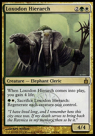 【JPN】《象族大主教/Loxodon Hierarch》[拉尼卡公會城]