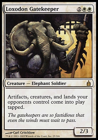 【JPN】《象族門衛/Loxodon Gatekeeper》[拉尼卡公會城]