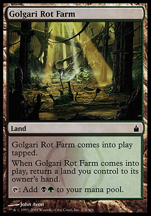 【JPN】《葛加理腐屍農場/Golgari Rot Farm》[拉尼卡公會城]