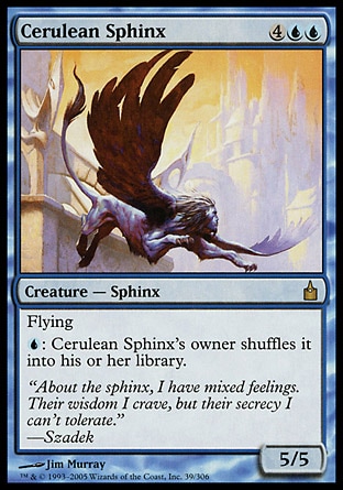 【JPN】《蔚藍史芬斯/Cerulean Sphinx》[拉尼卡公會城]