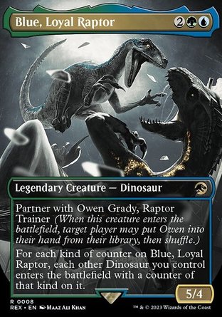 【ENG】《忠誠迅猛龍小藍/Blue, Loyal Raptor》[侏羅紀世界]