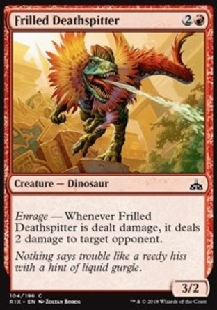 【JPN】《褶領漫毒龍/Frilled Deathspitter》[決勝依夏蘭]