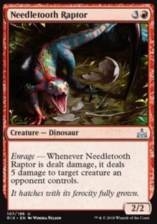 【JPN】《銳齒迅猛龍/Needletooth Raptor》[決勝依夏蘭]