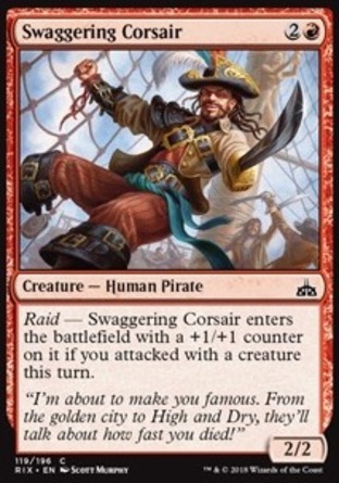 【JPN】《神氣海盜/Swaggering Corsair》[決勝依夏蘭]