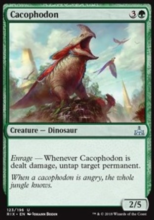 【JPN】《嘯齒龍/Cacophodon》[決勝依夏蘭]