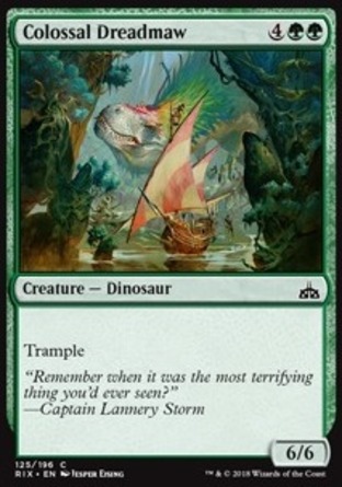 【JPN】《龐巨血口龍/Colossal Dreadmaw》[決勝依夏蘭]