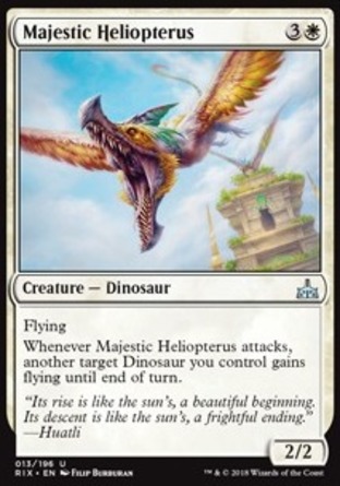【JPN】《莊嚴旭翼龍/Majestic Heliopterus》[決勝依夏蘭]