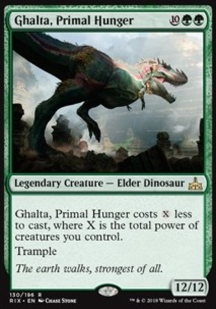【JPN】《始飢戈厄塔/Ghalta, Primal Hunger》[決勝依夏蘭]